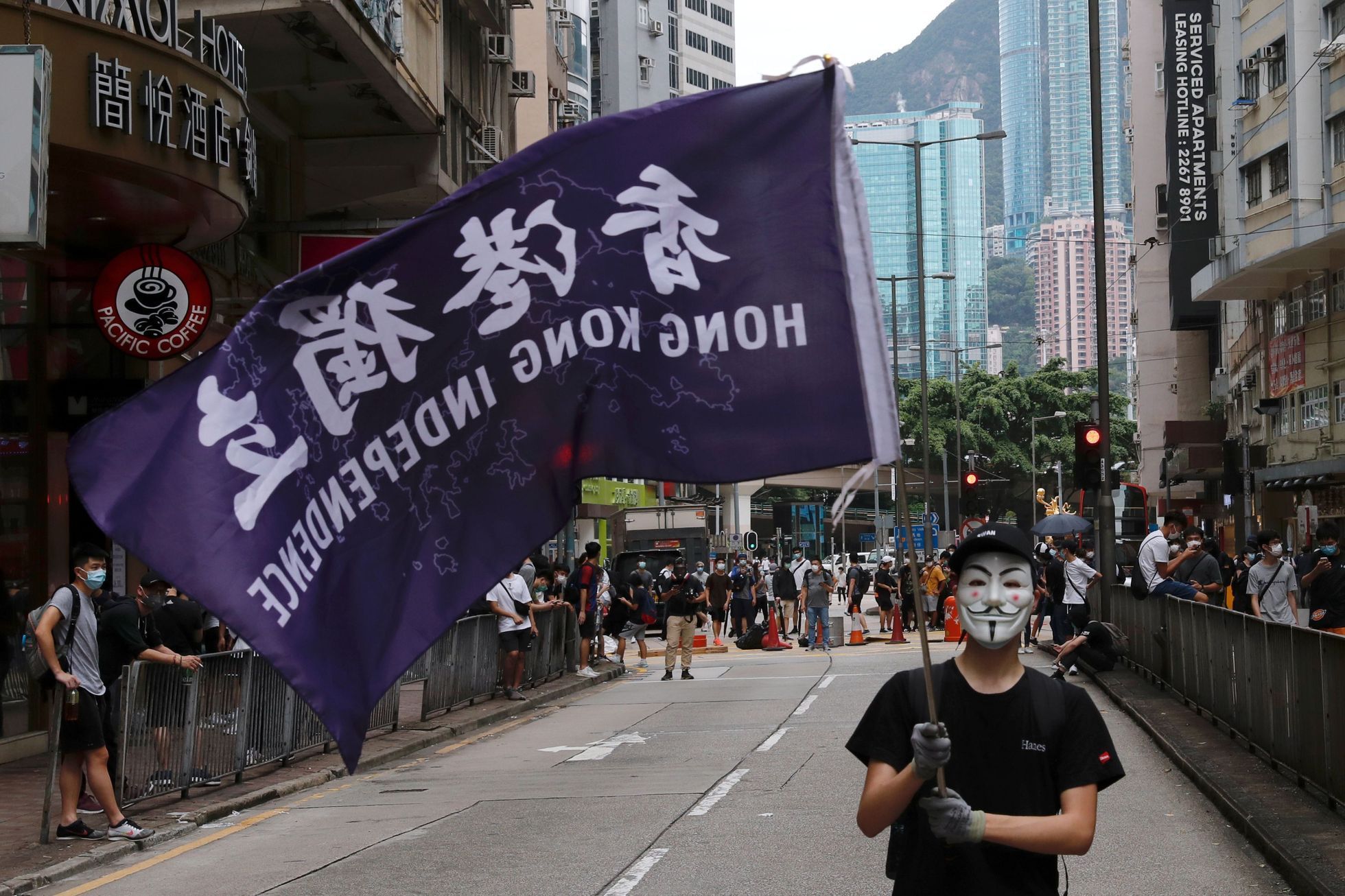 hongkong demonstrace bezpečnostní zákon čína