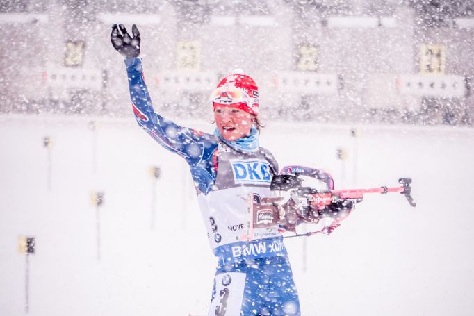 Biatlon, SP NMNM, stíhačka Ž: Veronika Vítková