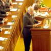Václav Klaus ve sněmovně