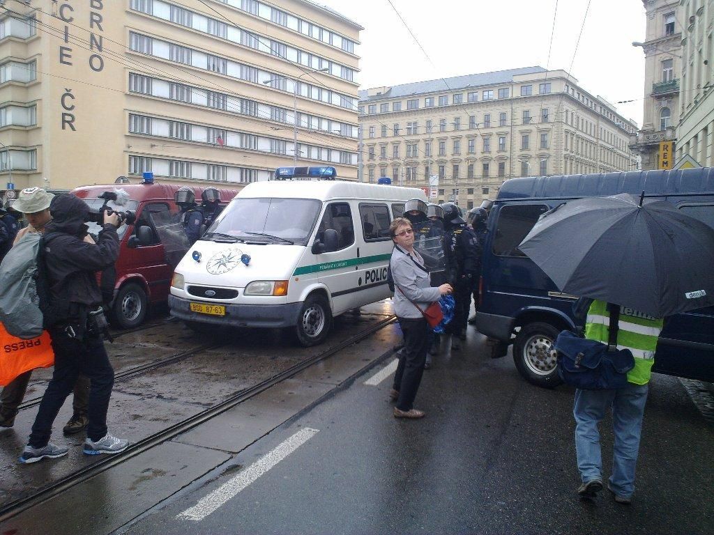 Brno - demonstrace