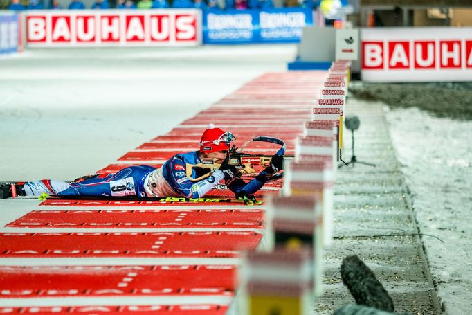 SP biatlon NMNM, sprint muži: Michal Krčmář