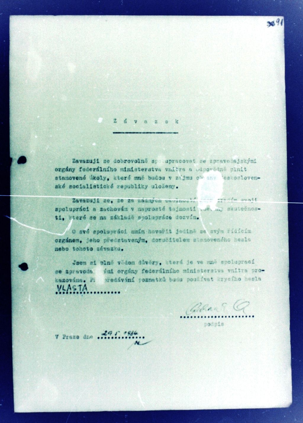 Spis Lubomíra Ledla - vázací akt