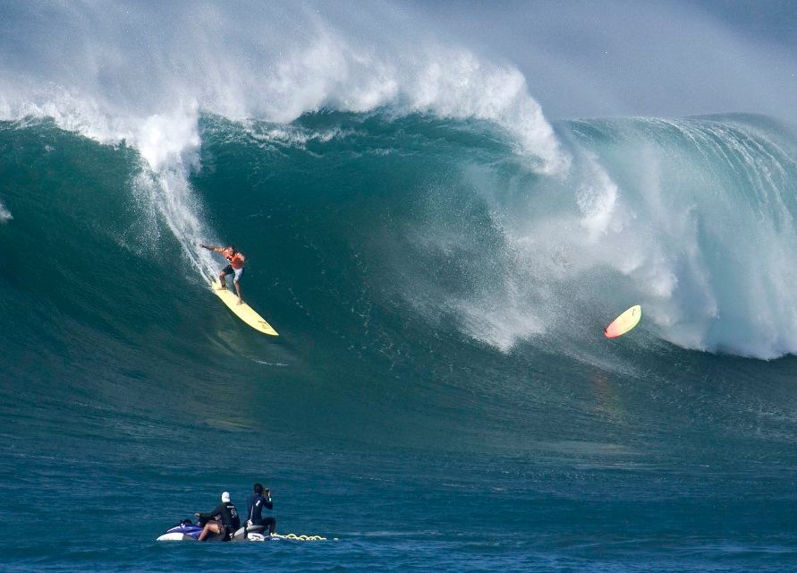 Surfařský závod na Havaji