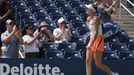 Markéta Vondroušová v zápase 3. kola US Open s Jasmine Paoliniovou