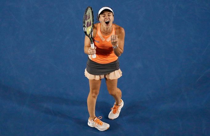 Finále čtyřhry Australian Open 2016 (Martina Hingisová)