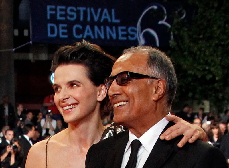 Cannes - Abbas Kiarostami, Juliette Binoche