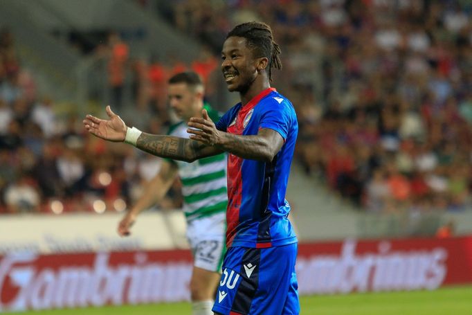 Prodloužení zápasu FC Viktoria Plzeň - The New Saints, 3. předkolo Evropské konferenční ligy, Adriel Ba Loua