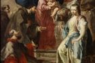 Antonín Kern: Panna Marie se čtyřmi světci, okolo 1735 až 1738