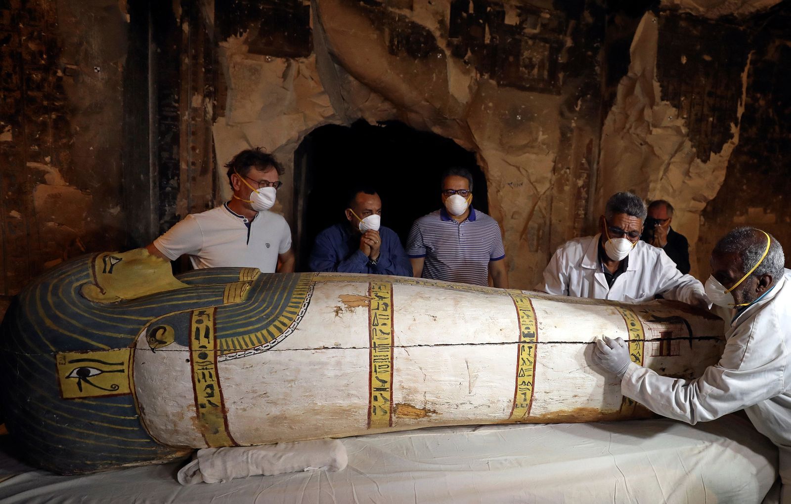 Fotogalerie / Tak vypadá egyptská mumie stará více než 3 000 let / Reuters