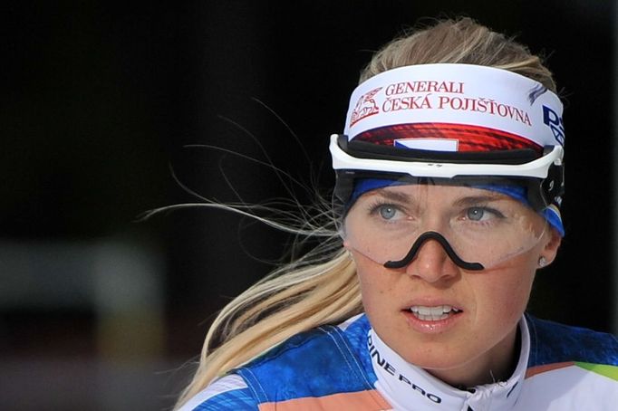 Biatlon, trénink, Nové Město na Moravě, Světový pohár, Eva Puskarčíková