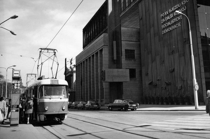 tramvaj, Václavské náměstí