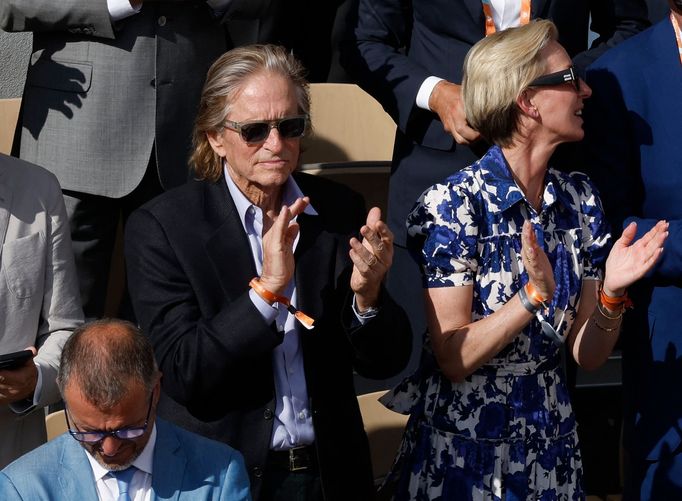 Finále French Open 2022, Rafael Nadal (Michael Douglas)