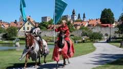 „Covidoví rytíři“ dohlíží na Gotlandu