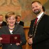 Angela Merkelová na Karlově univerzitě