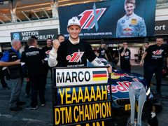 Loňský vítěz Marco Wittmann slavil už svůj druhý titul šampiona DTM.