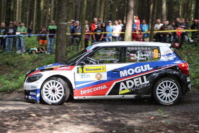 Barum rallye 2014: Roman Kresta, Škoda Fabia S2000