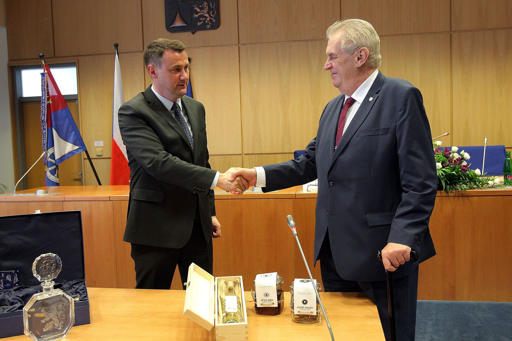 Miloš Zeman v Libereckém kraji