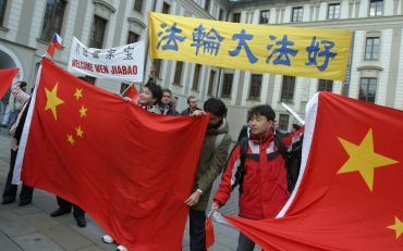 Čínský premiér na Hradě 1