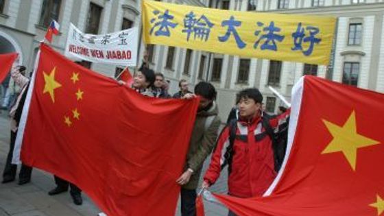 Čínský premiér na návštěvě v Praze