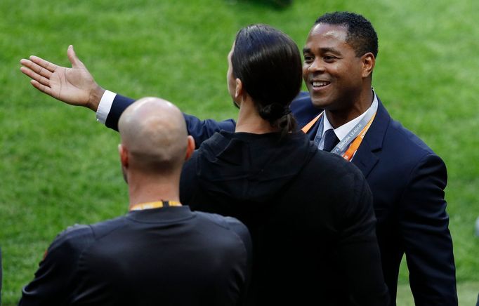 Zlatan Ibrahimovič a Patrick Kluivert