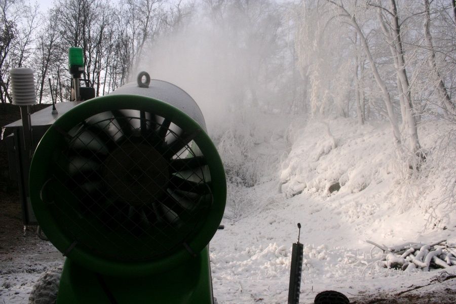 1. zasněžování Vesec