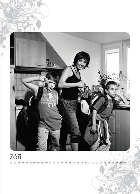 Kalendář The Beautiful Mind 2009 - Nela Boudová