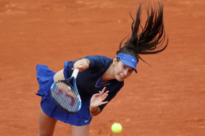 Oceane Dodinová na French Open 2016