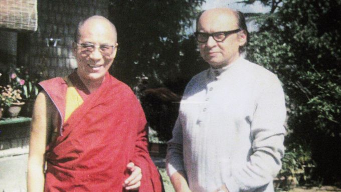 14. dalajlama a Josef Kolmaš, Dharamsala, 1969.