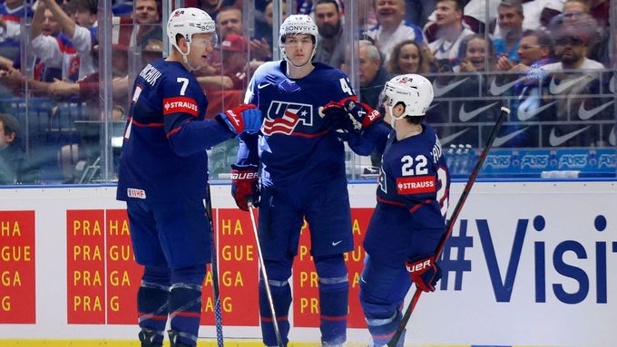 Reprezentanti USA na hokejovém MS 2024 v Praze a Ostravě