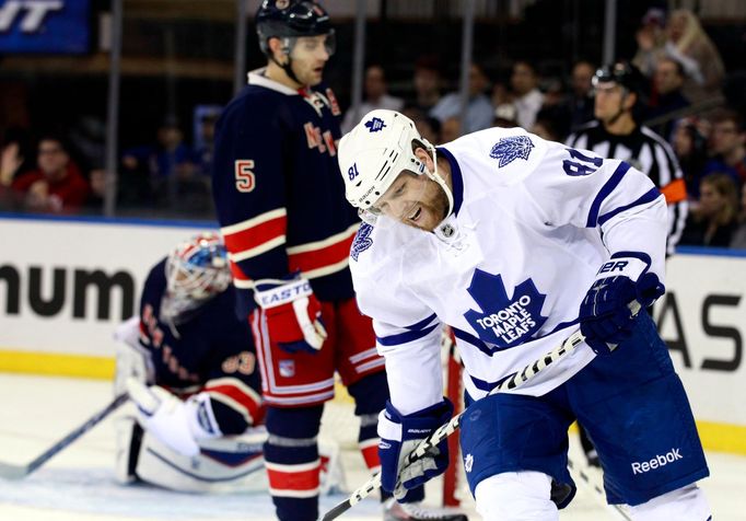 NHL: Toronto Maple Leafs vs New York Rangers (Kessel)