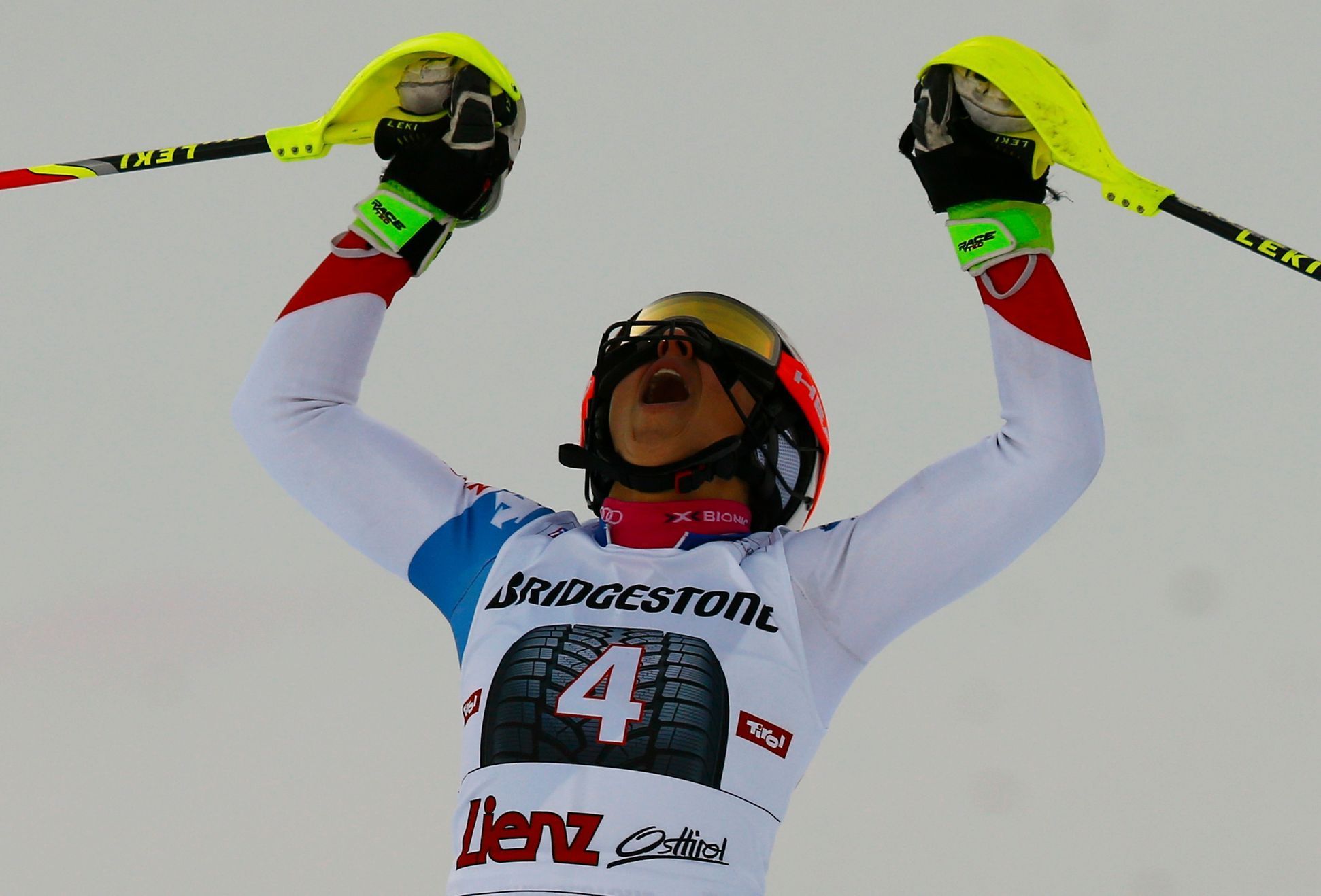 SP ve slalomu, Lienz: Wendy Holdenerová