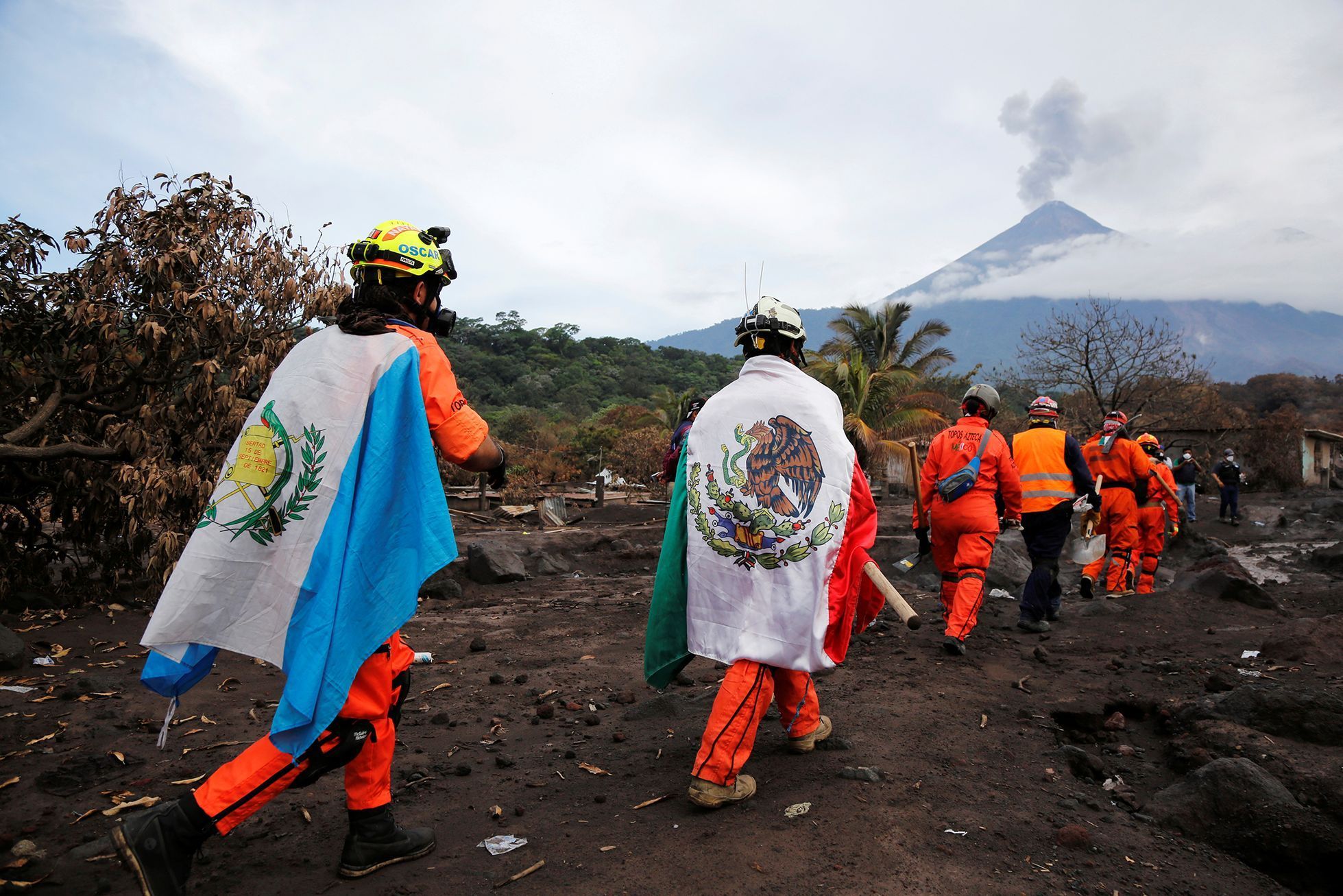 Fotogalerie / Následky po výbuchu sopky v Guatemale / Reuters / 3