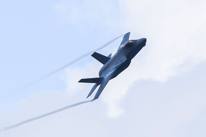 Americký stíhací letoun F-35 Lightning II na archivním snímku.