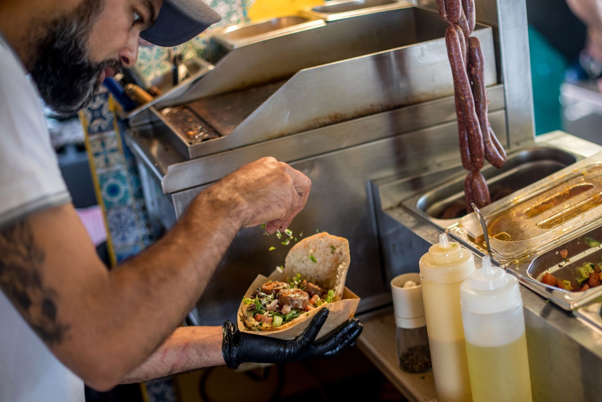 Nabu Sandwich, street food