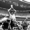 FILE PHOTO: ARGENTINA'S MARADONA LIFTS THE WORLD CUP AFTER MATCH AGAINST WEST GERMANY IN MEXICO.