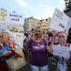 Tichý protest proti Babišovi