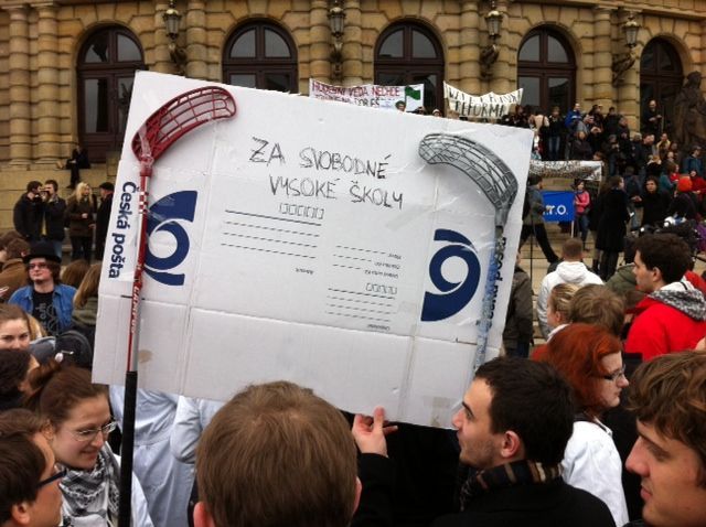 Týden neklidu - demonstrace v Praze