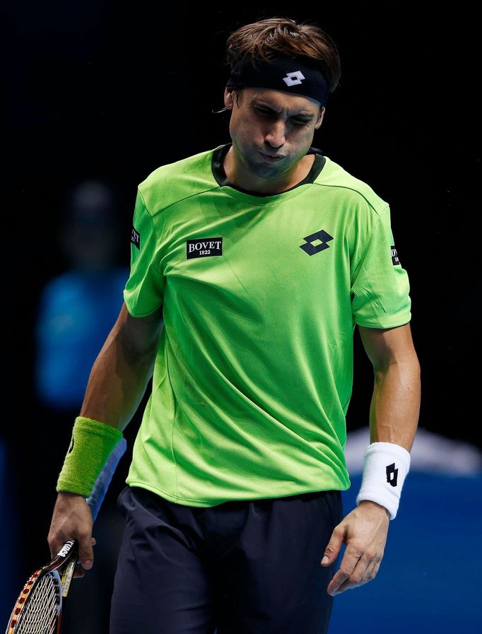 David Ferrer na Turnaji mistrů 2013