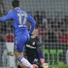 Fotbal, Evropská liga Sparta - Chelsea: Tomáš Vaclík - Eden Hazard (17)