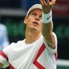 Davis Cup: Česko - Nizozemsko, Tomáš Berdych, Thiemo de Bakker