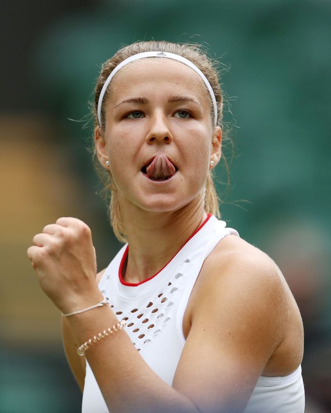 Karolína Muchová ve čtvrtfinále Wimbledonu 2019