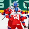 Češi slaví gól v semifinále MS 2024 Česko - Švédsko