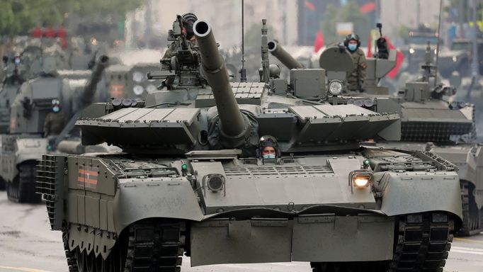 Tank T-80BVM, Kreml, June 18, 2020