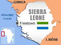 Mapa Sierra Leone