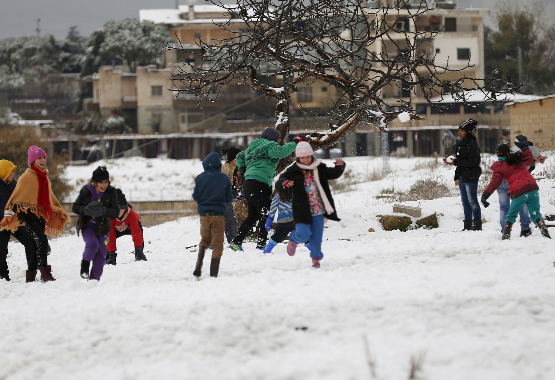 Sníh v Libanonu