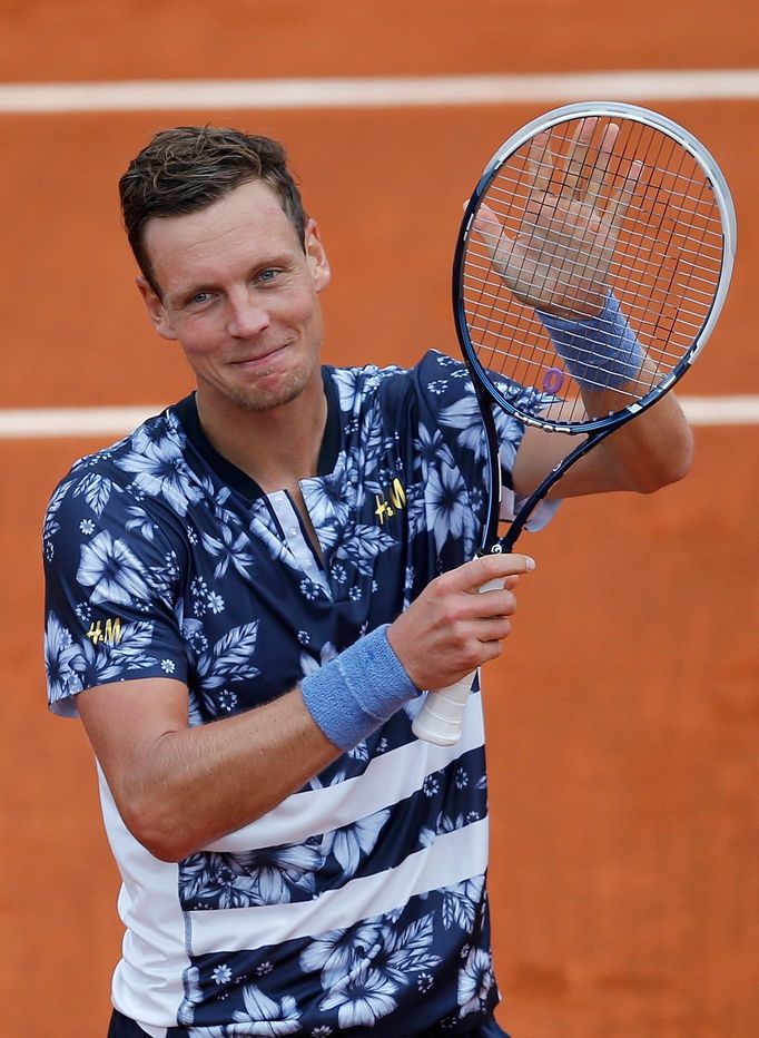 Tomáš Berdych na French Open 2014