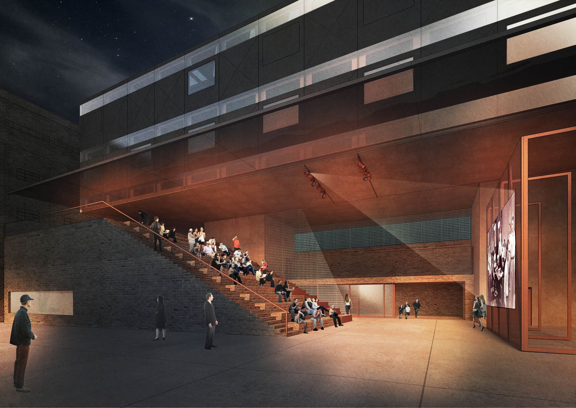 Automatické mlýny - Pardubice - vizualizace