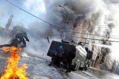 V Chile vypukly násilné protesty, zemřel při nich člověk