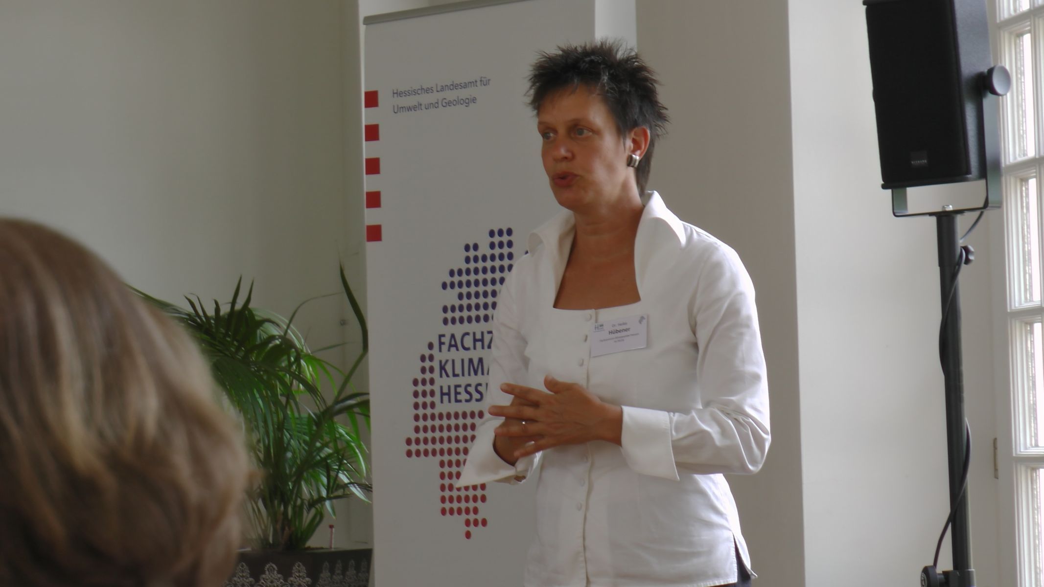 Německá klimatoložka Heike Hübenerová
