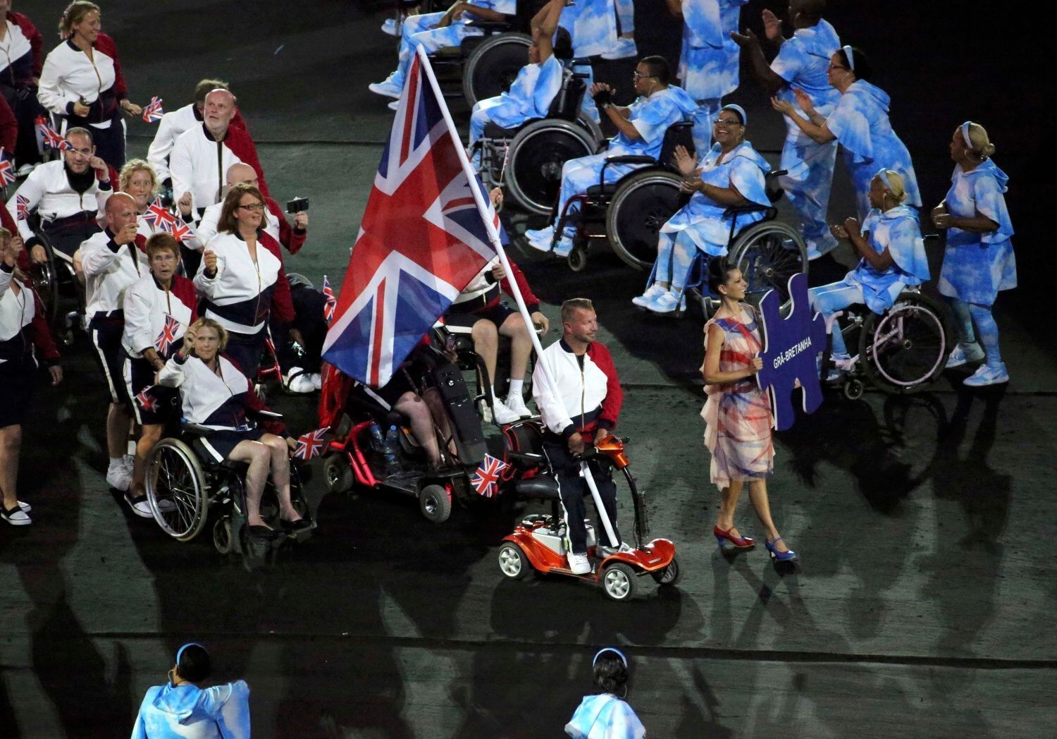Zahajovací ceremoniál paralympiády 2016 - Velká Británie